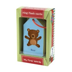 Mudpuppy My Frist Words Ring Flash Cards