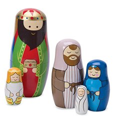 Nativity Nesting Dolls, set of 5