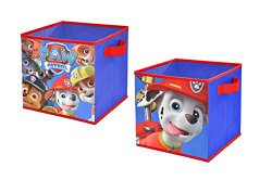 Nickelodeon Paw Patrol Storage Cubes (2 Pack), 10″ Toy