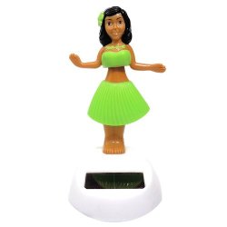 Solar Power Motion Toy – Hula Girl,assorted colors