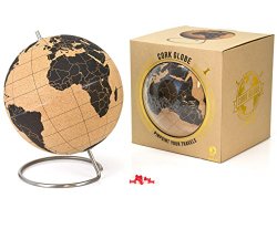 SUCK UK Cork Globe – Map of the World