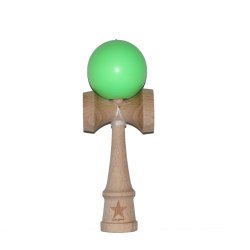 Super Kendama Green with Glow in Dark Ball And Extra String