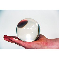 Zeekio Clear Acrylic Contact Ball – 100mm – Approx. 4″
