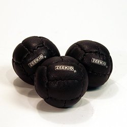 Zeekio Galaxy Juggling Ball Gift Set- 3 Galaxy Juggling Balls- Black