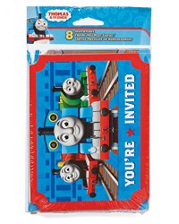 American Greetings Thomas and Friends Invite and Thank You Combo Pack (8-Count)