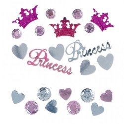 Amscan Pretty Princess Confetti Mixes, 1.2 oz.