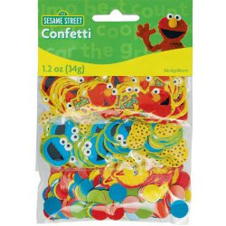 Amscan – Sesame Street 1st Confetti – Multi-colored