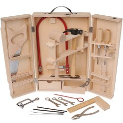 CP Toys Wooden Child-sized Real Tools Set / 15 Pcs.