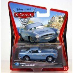 Disney / Pixar CARS 2 Movie 155 Die Cast Car #2 Finn McMissile
