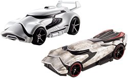 Hot Wheels Star Wars: The Force Awakens Character Car 2-Pack, First Order Stormtrooper vs. Captain Phasma