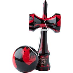 Kendama Kraze Wood Toy – Extra String- Tribute Samurai Red & Black Pro Model