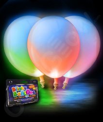 LED 14″ Blinky Balloons – Multicolor
