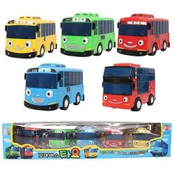 Little Bus TAYO Toy 5 pcs (Tayo + Rogi + Gani + Rani + Citu)