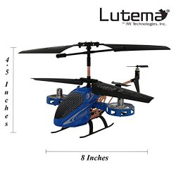Lutema Avatar2 Hovercraft 4CH Remote Control Helicopter – Blue