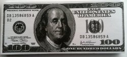 Set of 144-Jumbo Real Looking Fake Play Money-ONE HUNDRED DOLLAR BILLS
