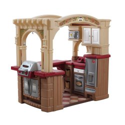 Step2  Grand Walk-in Kitchen and Grill, Brown/Tan/Maroon