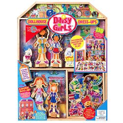 T.S. Shure Daisy Girls Dollhouse & Dress-ups Set