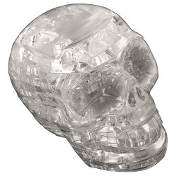 3D Crystal Puzzle Skull