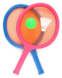 Badminton Set for Kids with 2 Rackets, Ball and Birdie