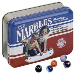 Channel Craft Toy Tin Marbles Game