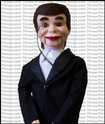 Charlie McCarthy Super Deluxe Upgrade Ventriloquist Dummy