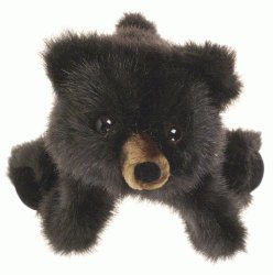 Folkmanis Baby Black Bear Hand Puppet