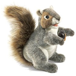 Folkmanis Gray Squirrel Hand Puppet
