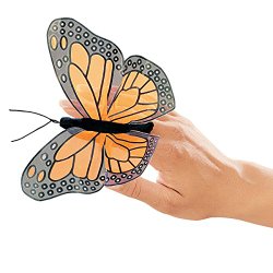 Folkmanis Mini Monarch Butterfly Finger Puppet