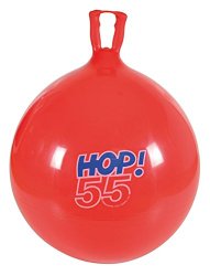 Gymnic / Hop-55 22″ Hop Ball, Red