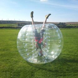 HolleywebTM Bubble Soccer Ball Dia 5′ (1.5m) Human Inflatable Bumper Bubble Balls