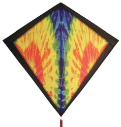 In the Breeze Tie Dye Diamond Kite, 30-Inch