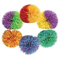 Koosh Ball- Colors May Vary- 2 Pack