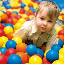 Pack of 100 Bright Color Ball Pit Balls for Kids