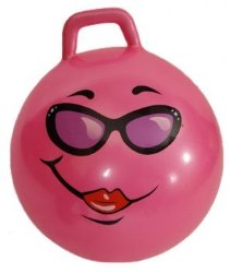 Pink Hopping Ball: 20 Inches