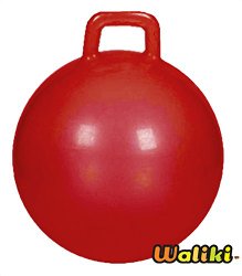 Red Jumping Hopper Hop Ball, Ages 10-12 (For Teenagers)