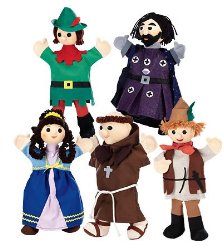 Robin Hood Costumed Puppets Special, Set of 5