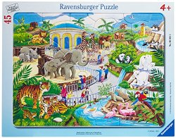 Visit to The Zoo 45 Pieces Frame Puzzle