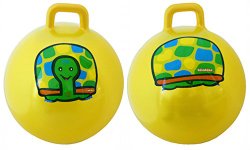 Waliki Yellow Turtle Jumping Ball, Ages 3-6
