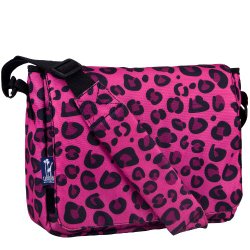 Wildkin Pink Leopard Kickstart Messenger Bag