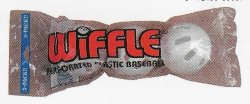 3 Baseball Official Wiffle Balls in Polybag