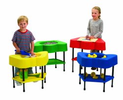 Angeles Active Play Sensory/Activity Tables, 4-Piece (Includes One Each PR, PG, PB, PY)