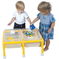Childrens Factory Sand And Water Table, Mini Double