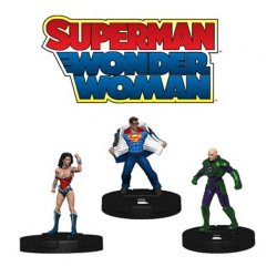 DC HEROCLIX SUPERMAN WONDER WOMAN BOOSTER BRICK