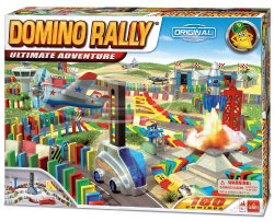 Domino Rally Ultimate Adventure  –  STEM-based Domino Set for Kids