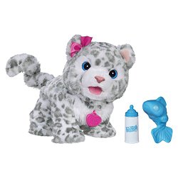 FurReal Friends Flurry, My Baby Snow Leopard Pet (Amazon Exclusive)