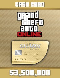Grand Theft Auto V:  Whale Shark Cash Card – PS4 [Digital Code]