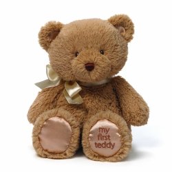Gund My First Teddy Bear Baby Stuffed Animal, 10 inches