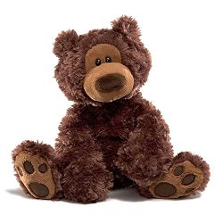 GUND Philbin Chocolate 12″ Teddy Bear