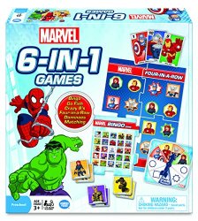 Marvel 6-in-1 Game Collection Card Game