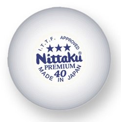 Nittaku Premium 3-Star Balls Celluloid